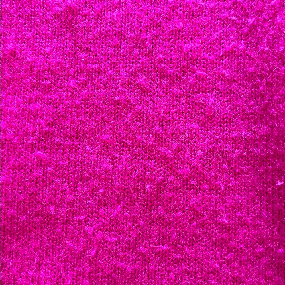Banana Republic Fuchsia Women's Cardigan Bold Crew Neck Sweater size Small - Picture 7 of 9